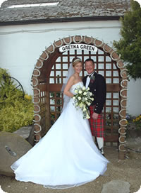 Gretna Green Wedding at The Blacksmiths