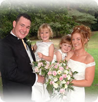 Gretna Green Wedding Family