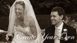 Create your own personal Wedding Package