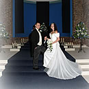 On the Steps at Anvil Hall