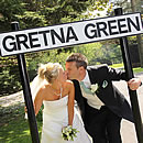 Gretna Green Sign at Gretna Blacksmiths Workshop