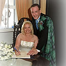 The Linton room at Gretna Hall