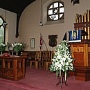 Inside Gretna Old Parish Church