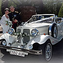 Wedding Car by The Millwheel at Mill Forge