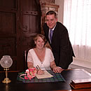Signing the Register at Blacksmiths Shop