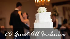 20 Guest All Inclusive Wedding Package