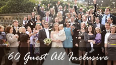 60 Guest All Inclusive Wedding Package