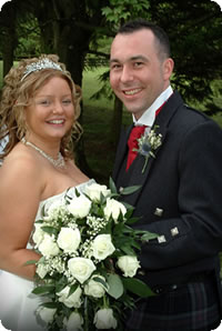 Gretna Green Wedding Couple